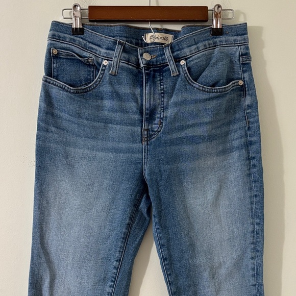 Madewell High Rise Kick Out Light Wash Jeans Size 29 - Picture 2 of 11